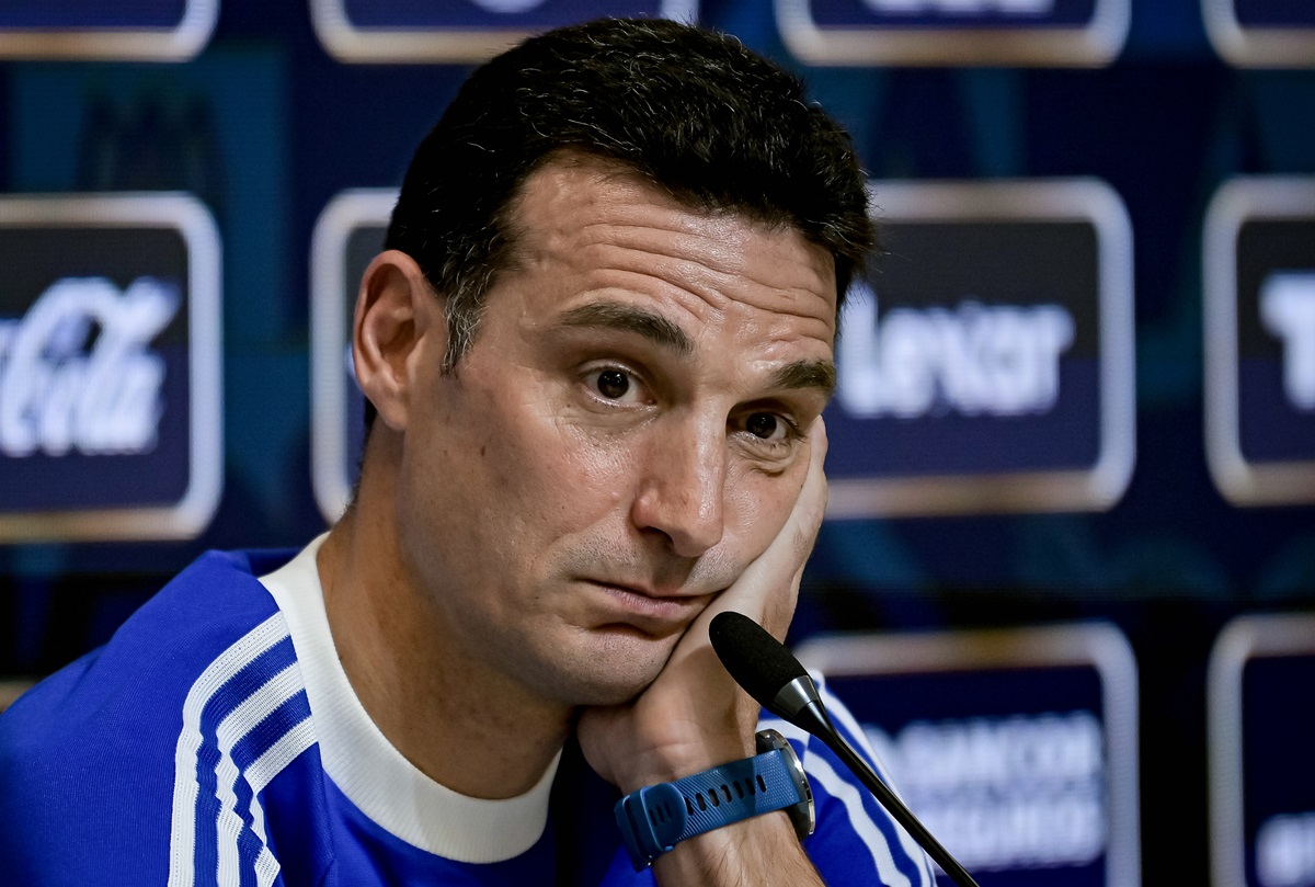 El entrenador de Argentina puso en duda a los lesionados. Scaloni alarmó a Argentina: "No estamos al cien por cien..."