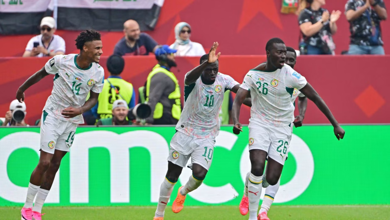 Senegal registró la mayor goleada de un africano en la historia de los mundiales
