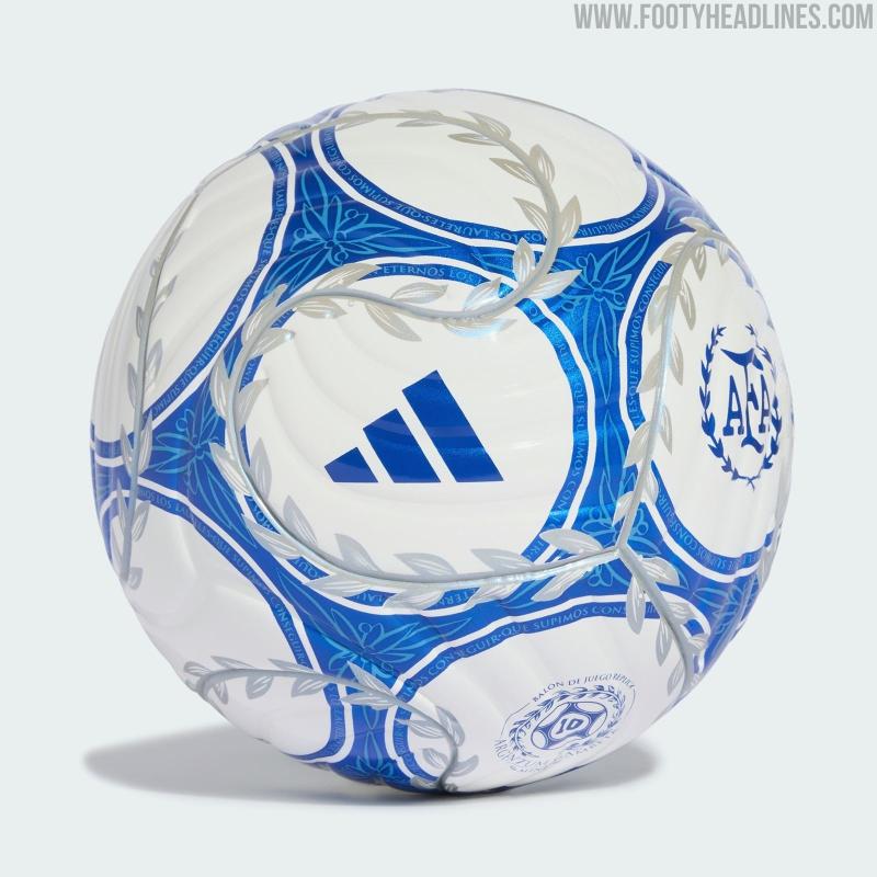 Se filtró la nueva pelota de Adidas para el Fútbol Argentino, la ´Argentum Gambeta´
