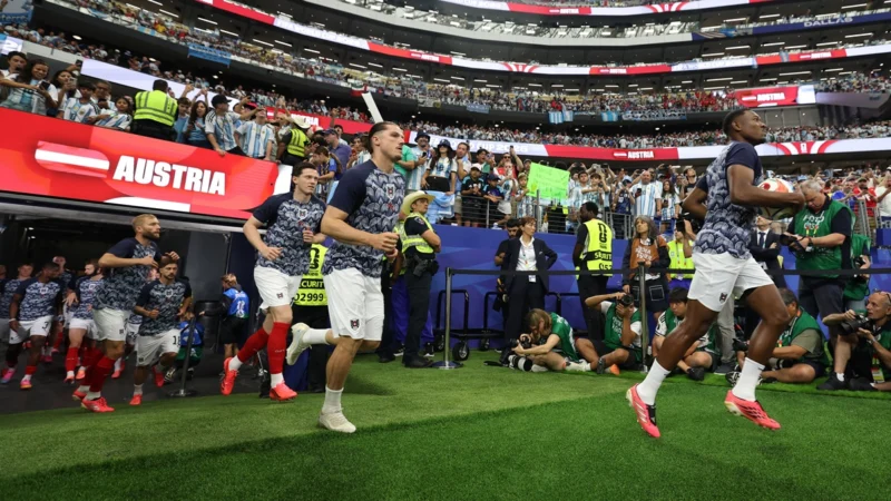 Austria hace variantes y va por el golpe ante Argentina en Dallas