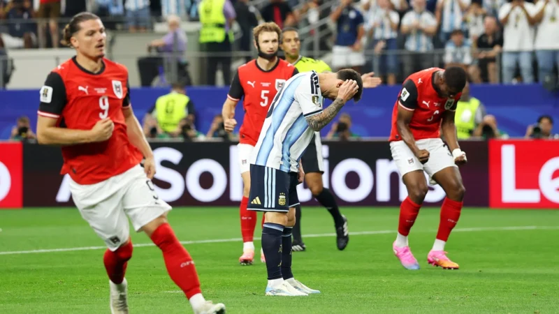 Lionel Messi falló un penal por tercer Mundial consecutivo