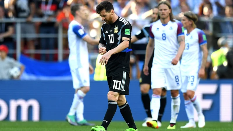 Los 4 jugadores de Argentina que jugaron en 2018 contra Islandia
