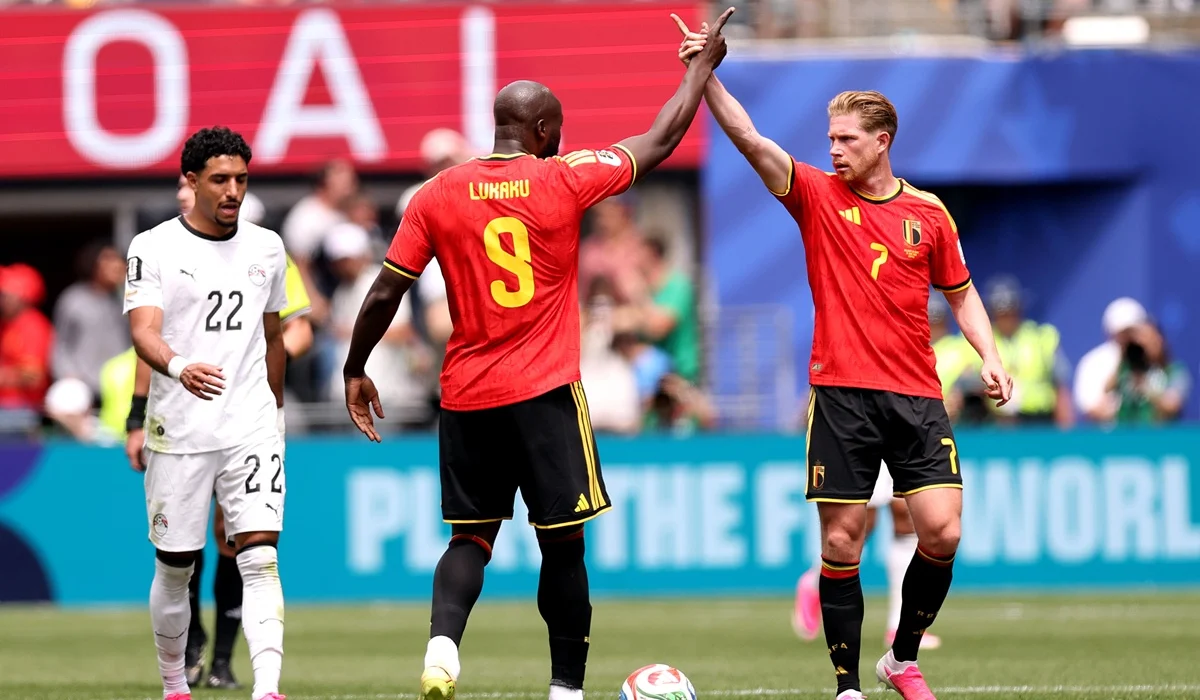 Lukaku ingresó desde el banco y tardó ocho segundos en generar el empate de Bélgica