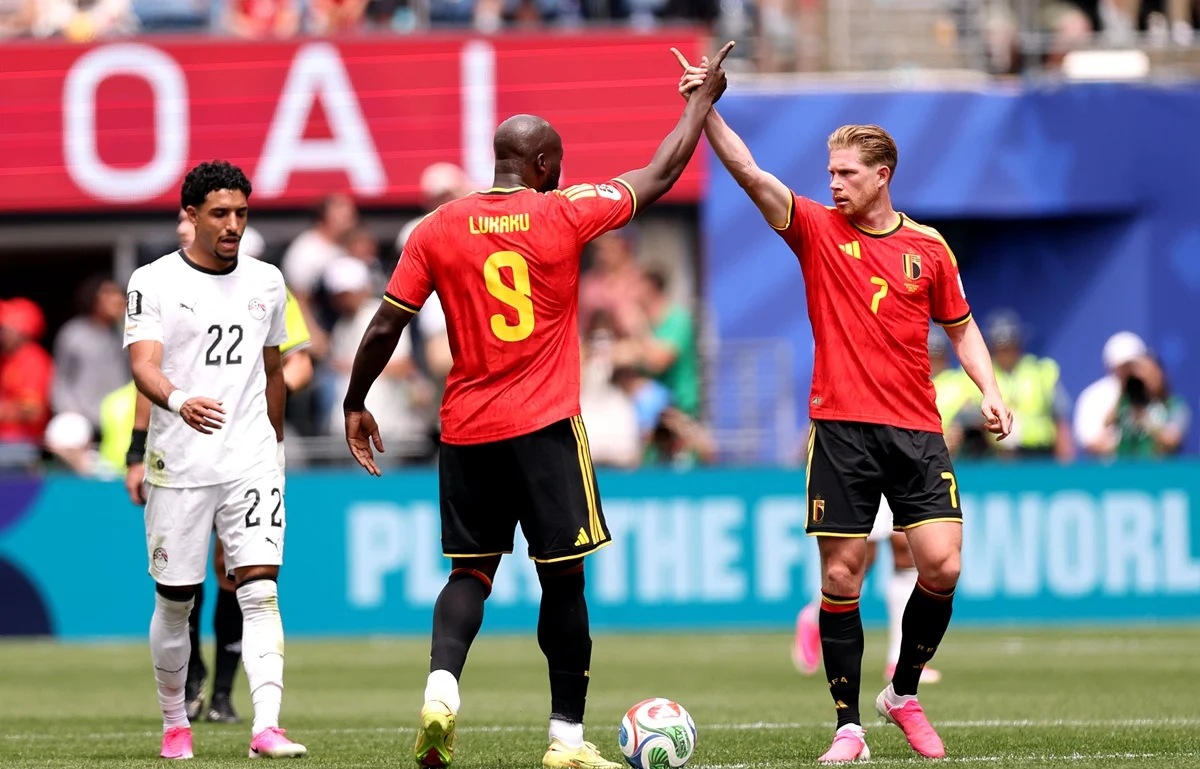Lukaku ingresó desde el banco y tardó ocho segundos en generar el empate de Bélgica