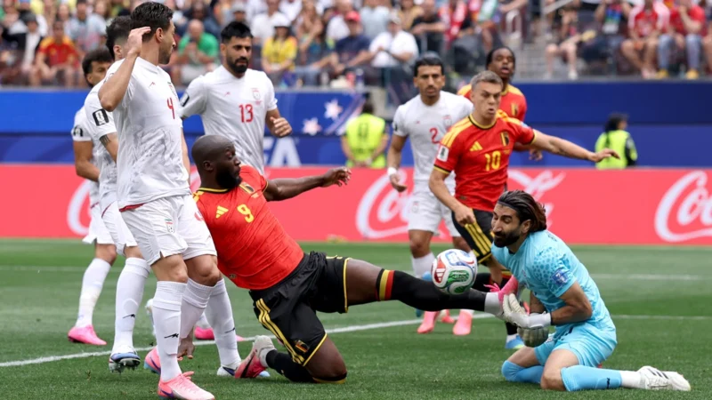 Bélgica volvió a fracasar y empató con Irán en el Mundial