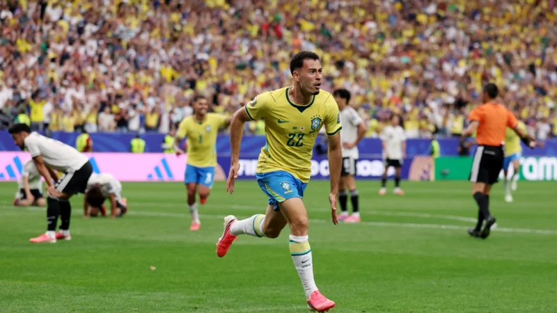 Brasil le ganó agónicamente a Japón y se metió en octavos de final