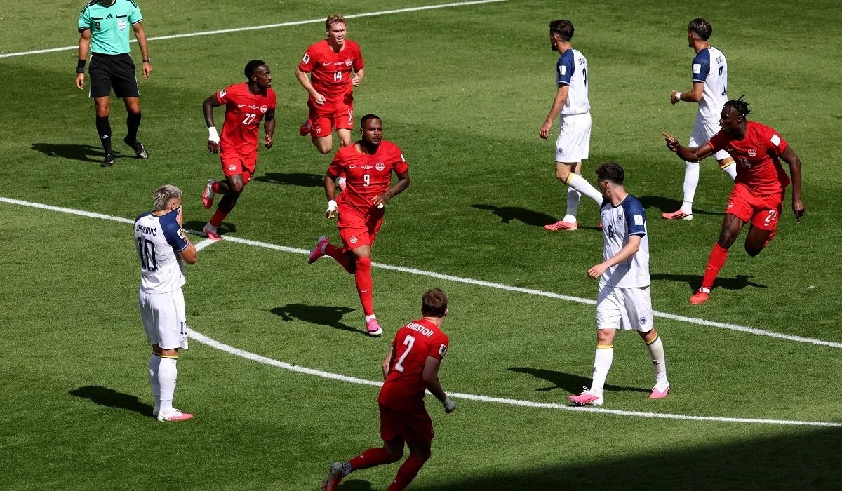 Canadá empató con Bosnia y sumó un punto histórico en el Mundial