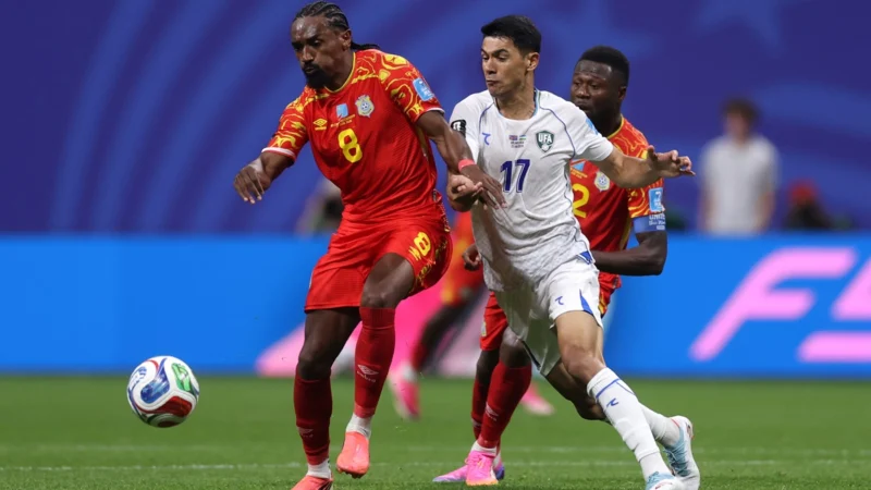 Congo se lo dio vuelta a Uzbekistán y avanzó a 16avos de final