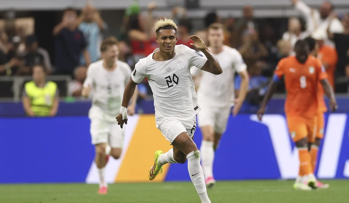 Golazo de Antonio Nusa para poner al frente a Noruega ante Costa de Marfil