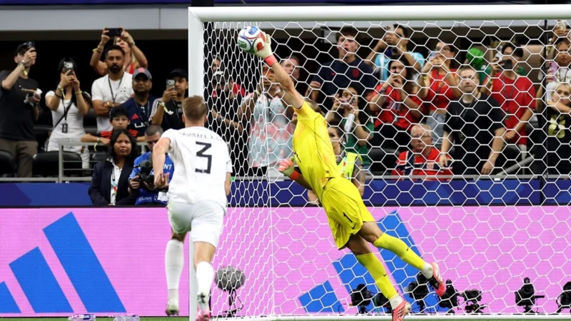 Nyland también fue el héroe de Noruega ante Costa de Marfil