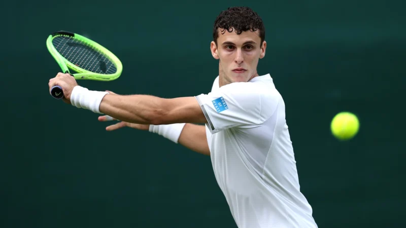 Juan Manuel Cerúndolo dijo adiós en primera ronda de Wimbledon