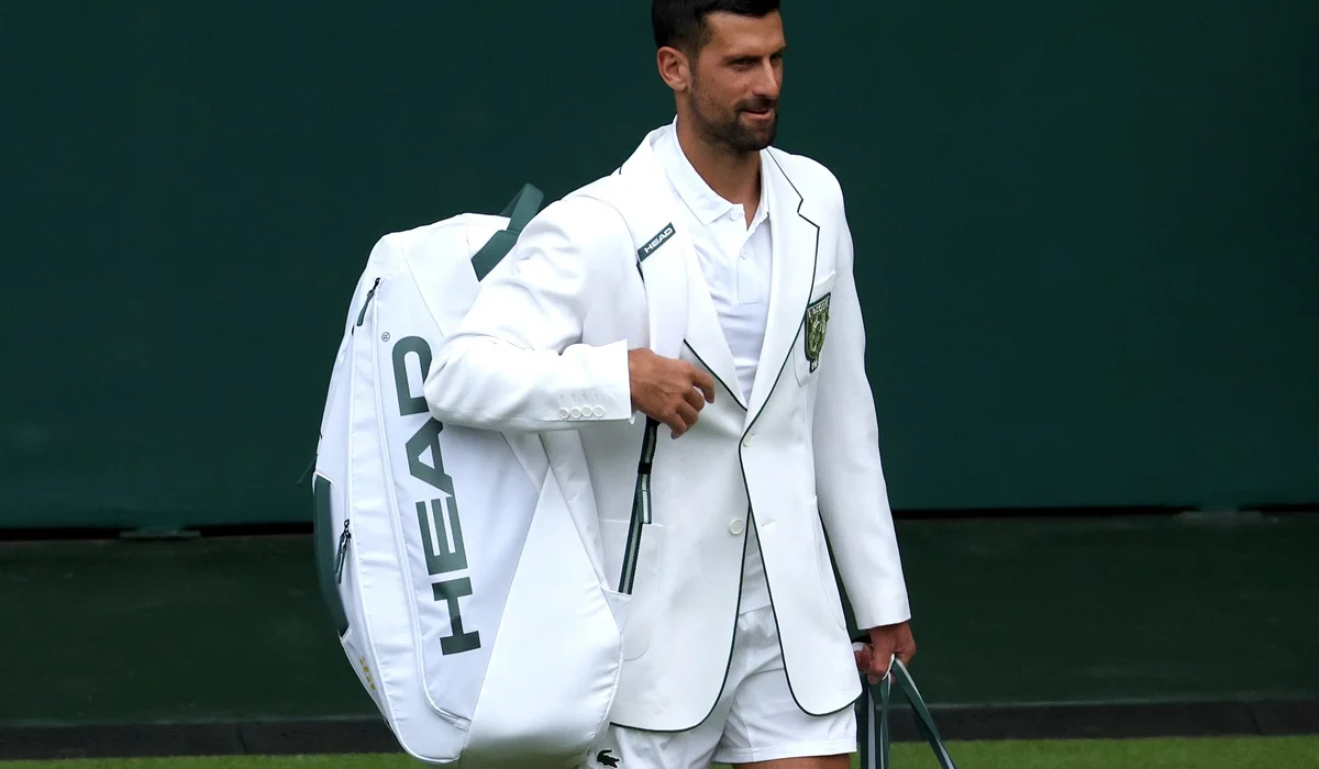 Djokovic sorprendió en Wimbledon con su tremendo outfit