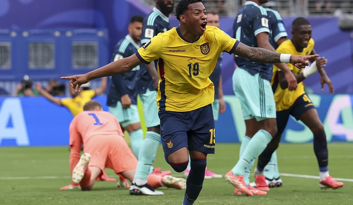 Gonzalo Plata pone al frente a Ecuador ante Alemania