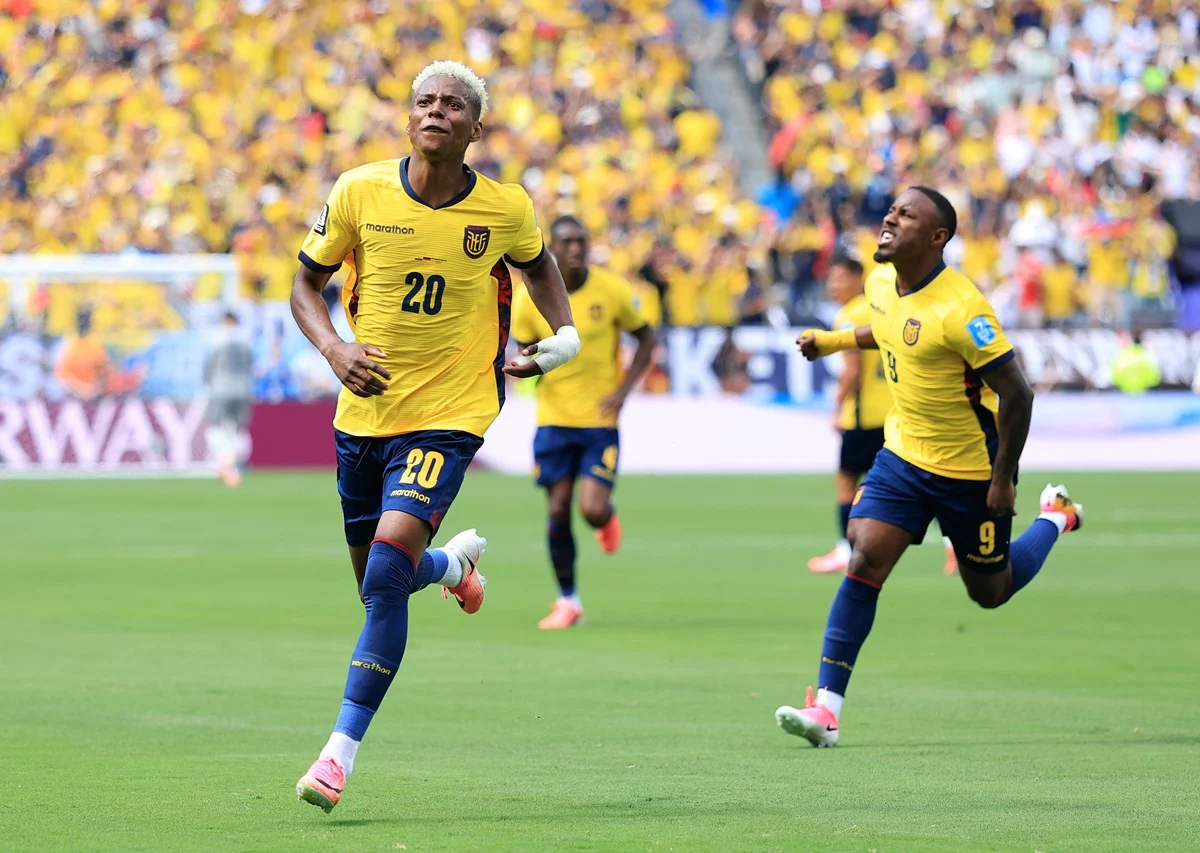 Nilson Angulo marcó el primer gol de Ecuador en la Copa Mundial 2026