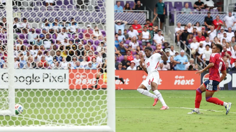 Noni Madueke se perdió un gol increíble en Inglaterra – Costa Rica