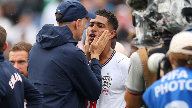 Jude Bellingham no fue expulsado al taparse la boca en Inglaterra – Ghana