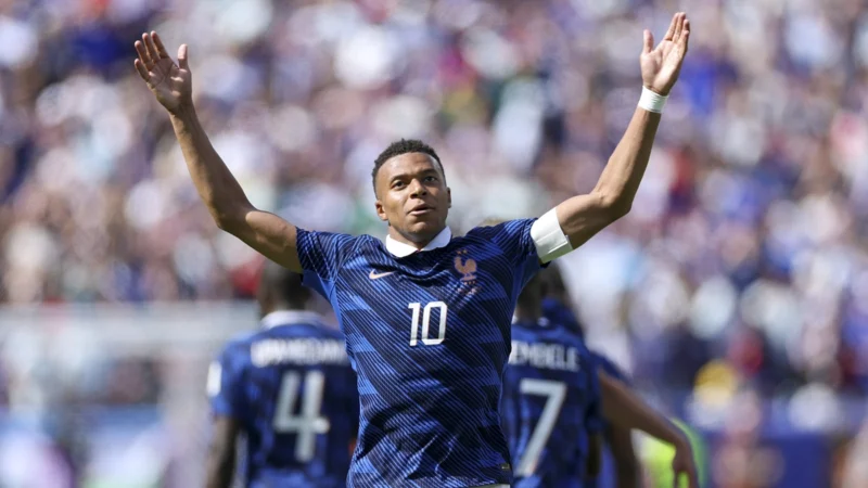 Kylian Mbappé superó a Just Fontaine como el francés con más goles en la Copa del Mundo
