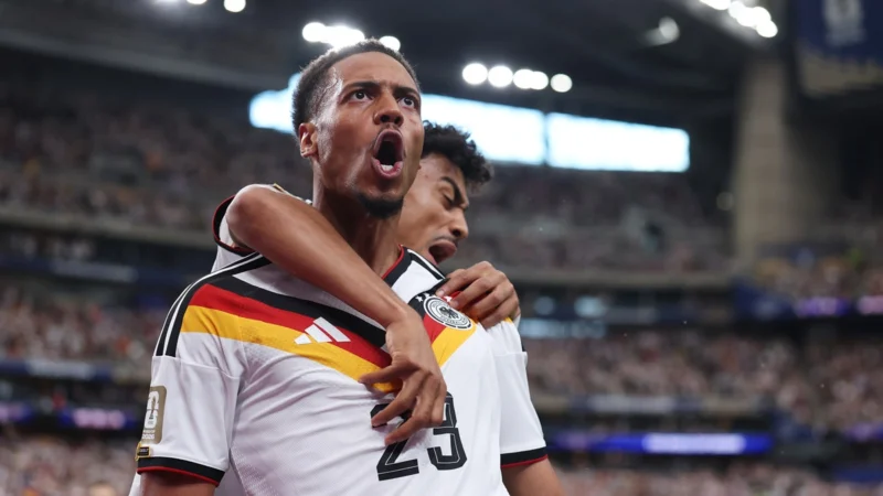 Alemania necesitó seis minutos para marcarle a Curazao: primer gol de Nmecha en Mundiales