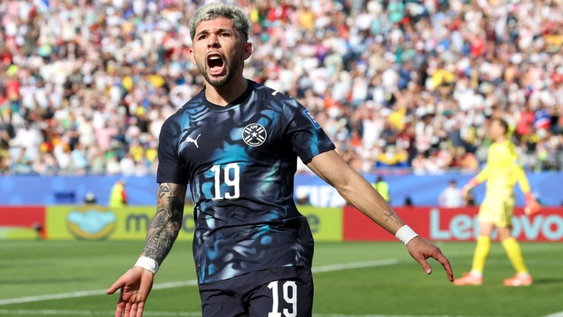 Paraguay sorprende a Alemania y le gana con gol de Enciso