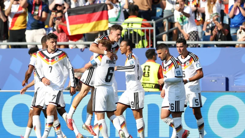 Alemania encontró alivio y le empató a Paraguay con Havertz