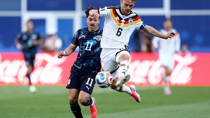 Paraguay y Alemania juegan el primer alargue de este Mundial