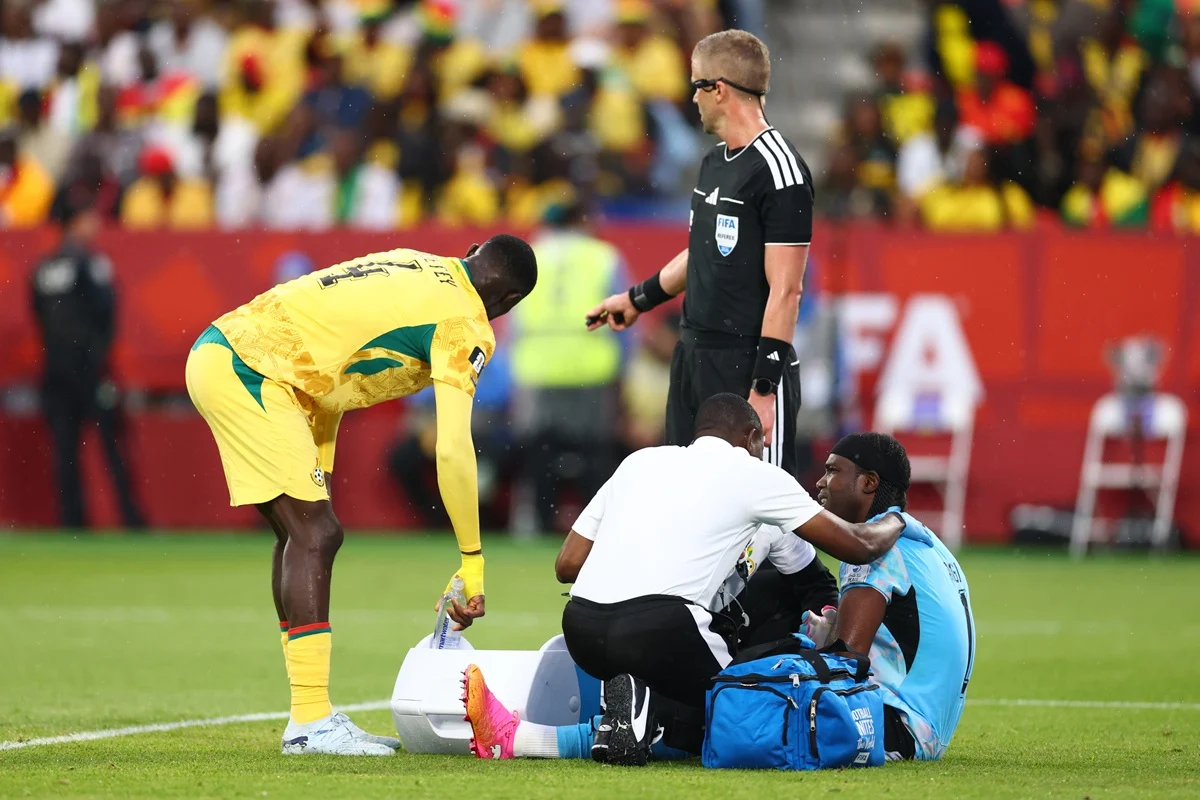 Ati Zigi se lesionó y Ghana realizó el primer cambio de arquero del Mundial 2026