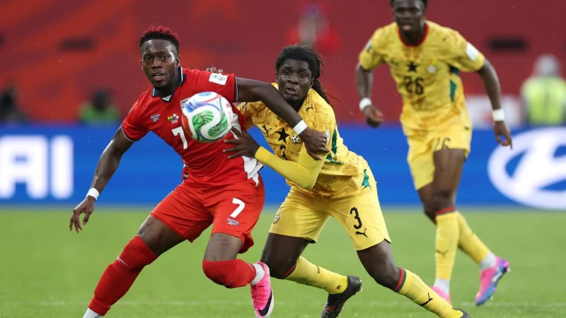 Ghana y Panamá no mueven el cero en un flojo primer tiempo en Toronto