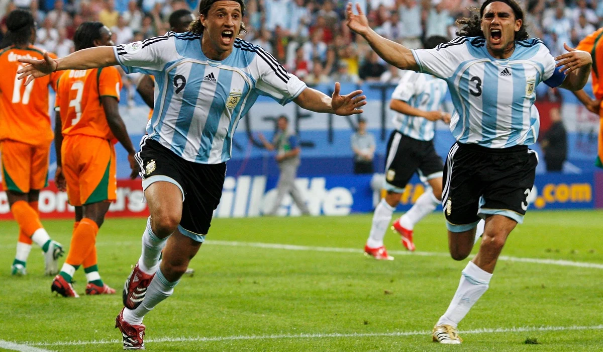 Hace 20 años, Argentina superaba a Costa de Marfil en Hamburgo