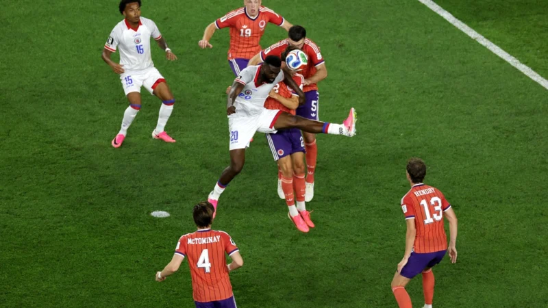Estalló la polémica en el Mundial 2026: claro penal no sancionado para Haití ante Escocia