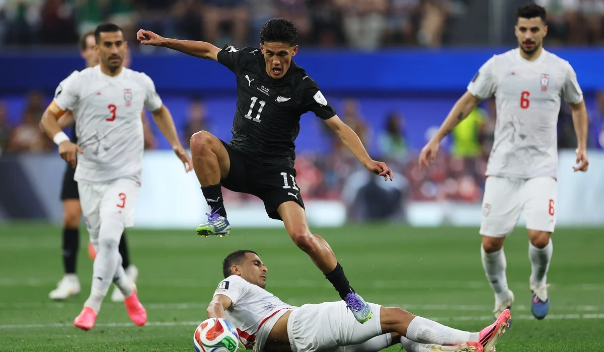 La Nueva Zelanda de Tim Payne sorprendió a Irán en atractivo empate 2-2