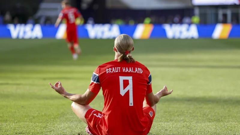 Haaland sigue imparable y ya tiene más goles que partidos disputados en la Copa del Mundo
