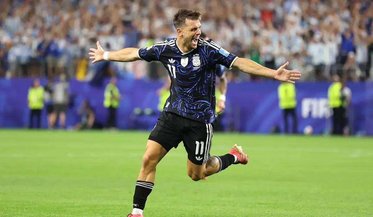 Golazo de Giovani Lo Celso en su primer partido con Argentina en un Mundial y debut en la red