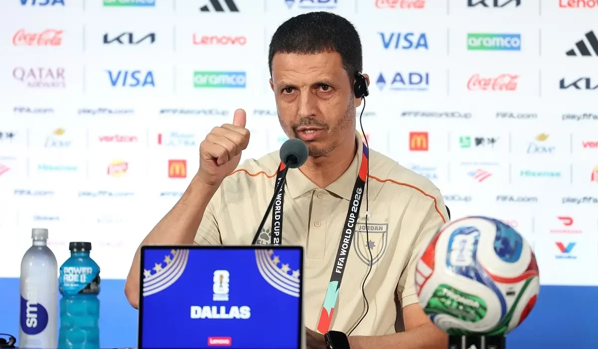 Jamal Sellami, DT de Jordania: «Argentina es de los más fuertes y somos los únicos que le marcamos un gol»