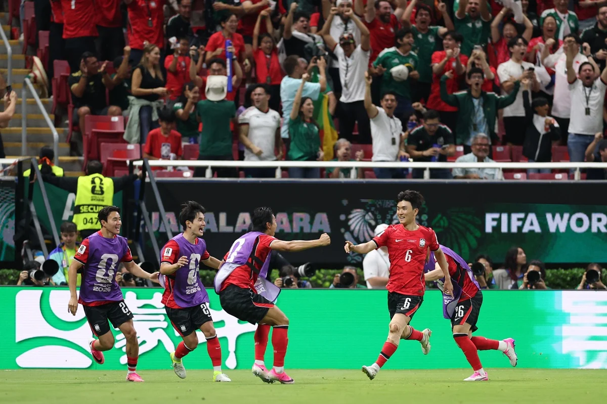 Corea del Sur venció a República Checa en la primera remontada del Mundial 2026