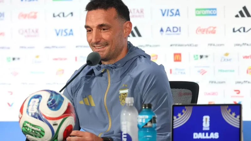La probable formación de Argentina vs Jordania con muchos cambios