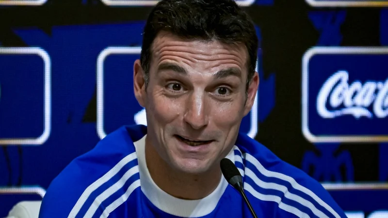 Scaloni no confirmó al reemplazo de Balerdi en la lista de 26 y destacó sensaciones positivas de la Selección Argentina