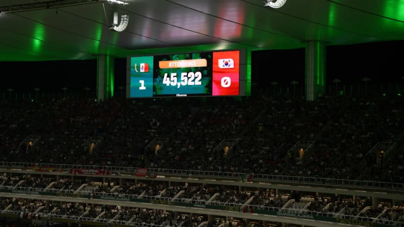 El público de México, nuevamente al ritmo de «Cielito lindo» en el Mundial 2026
