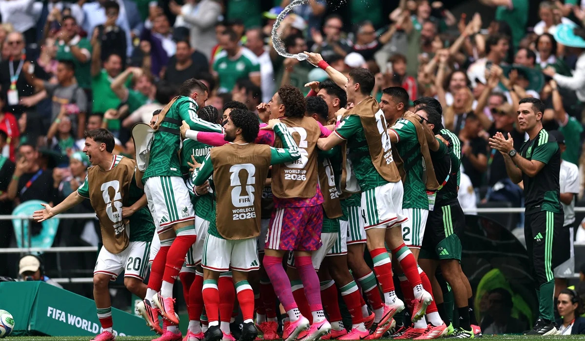 Sonó Cielito Lindo después del gol de México ante Sudáfrica