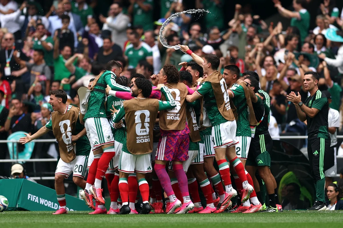 Sonó Cielito Lindo después del gol de México ante Sudáfrica