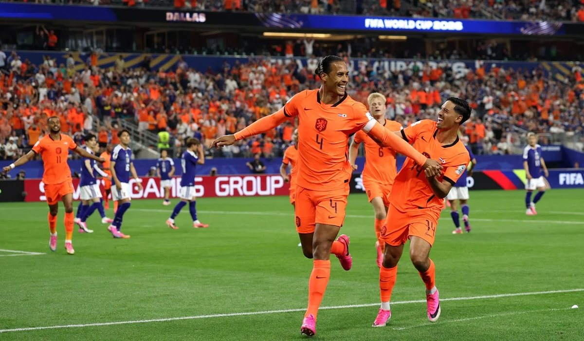 Virgil van Dijk abrió la cuenta para Países Bajos frente a Japón