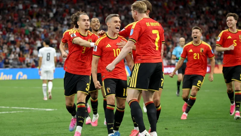 Con otro de Trossard, Bélgica amplió la ventaja en Vancouver