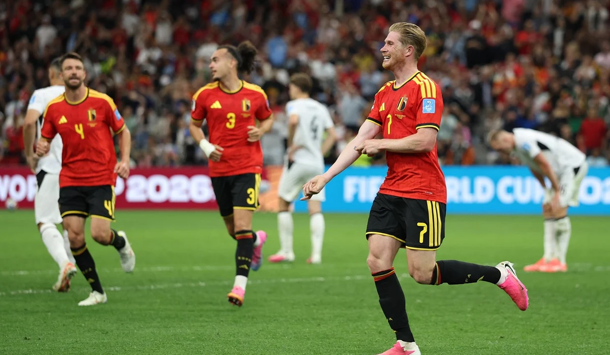 De la mano de De Bruyne, Bélgica golea a Nueva Zelanda