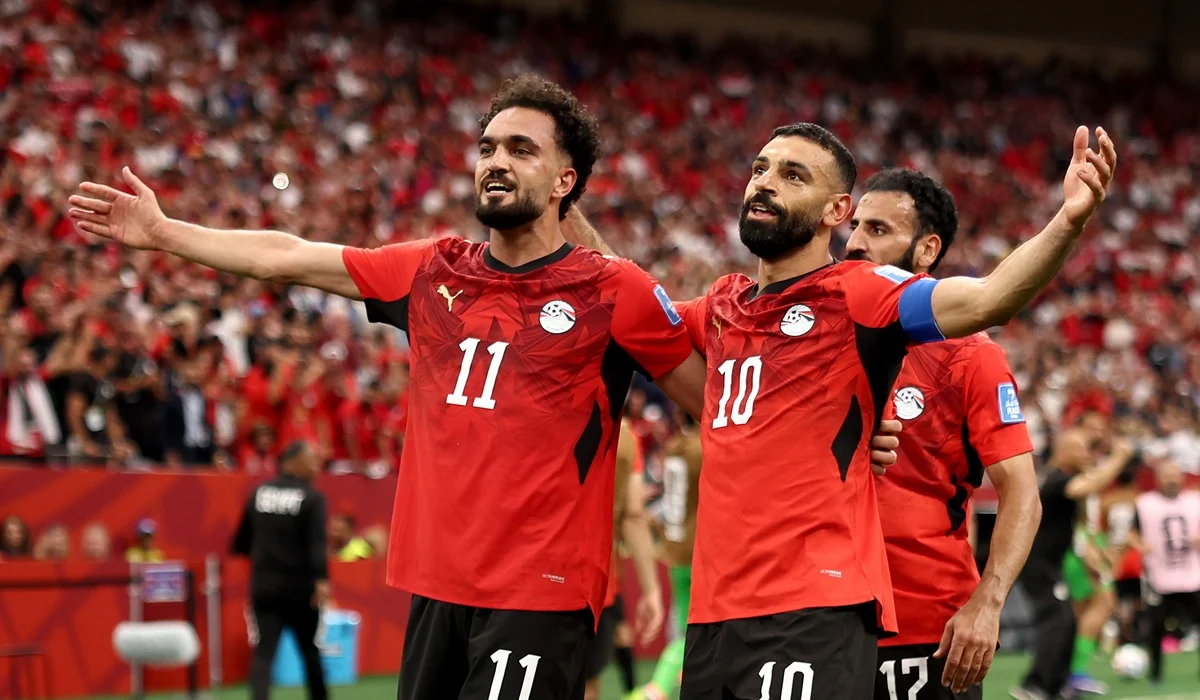 Egipto logró ante Nueva Zelanda el primer triunfo de su historia en la Copa Mundial de Fútbol