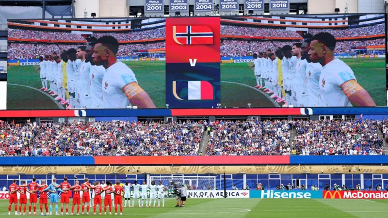 Francia y Noruega hicieron un minuto de silencio en el Mundial 2026 por las víctimas de los terremotos en Venezuela
