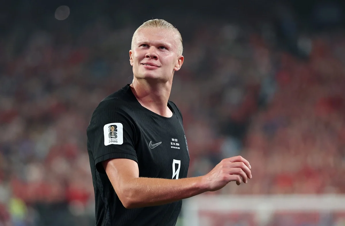 Haaland volvió a marcar doblete, lleva 4 goles en el Mundial 2026 y 60 con la Selección de Noruega