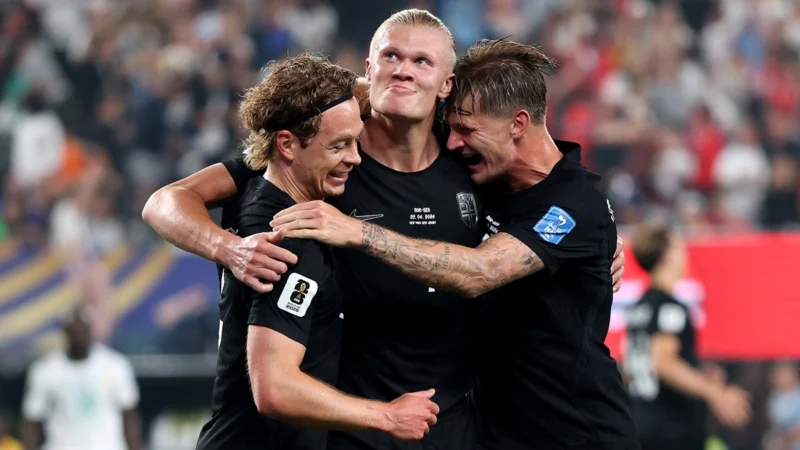 Noruega venció a Senegal con dos de Haaland y clasificó a 16avos del Mundial 2026