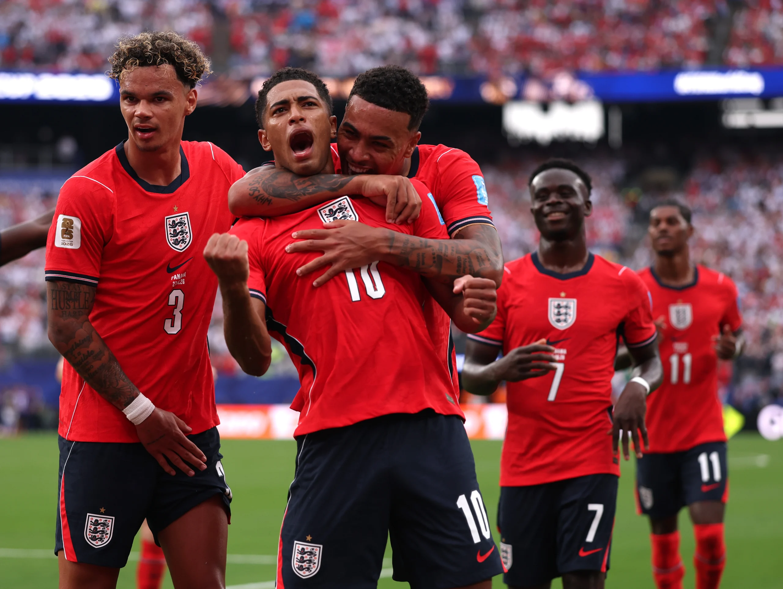 Jude Bellingham destrabó a Inglaterra para imponerse ante Panamá