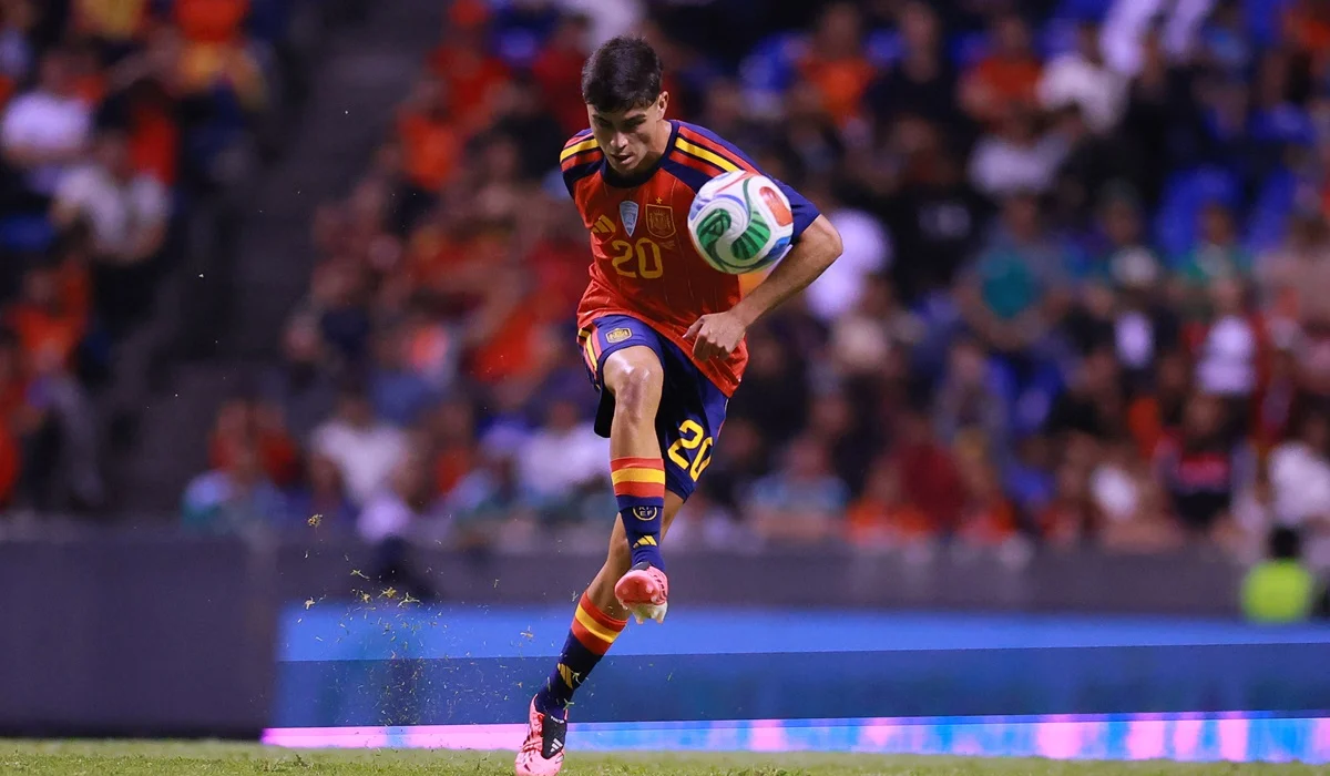 Pedri llegó a los 6 goles con España e iguala a Lamine Yamal