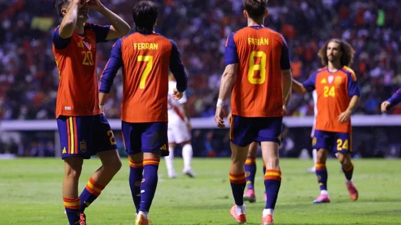 España venció a Perú en su última prueba antes del Mundial 2026