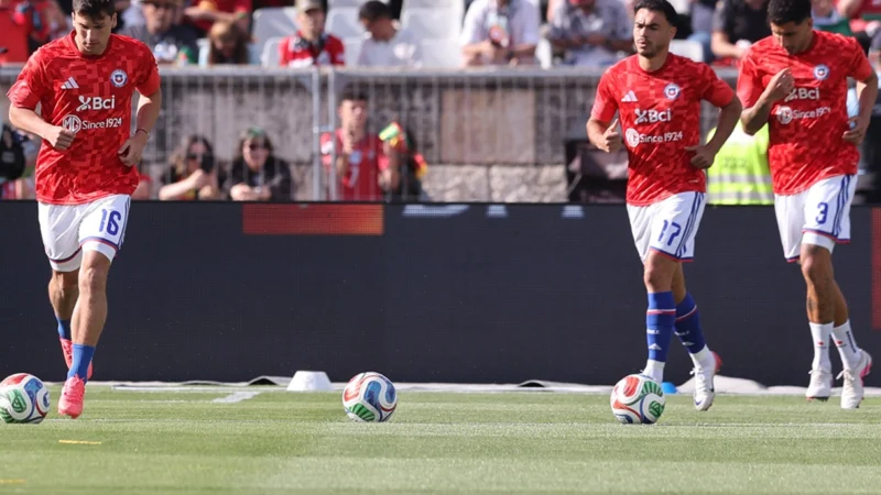 Chile confirmó el once titular para jugar ante Congo